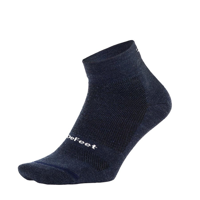 DeFeet Wooleator Pro 1” Socks, Logo Navy, M, Pair