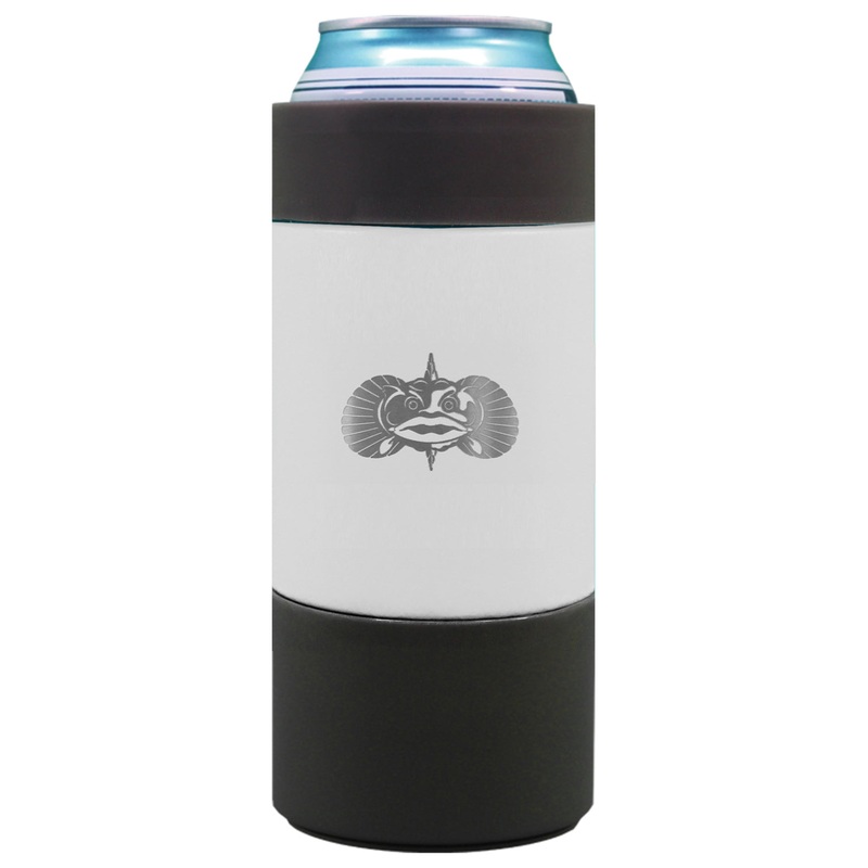 Toadfish 16oz Non Tip Can Cooler White