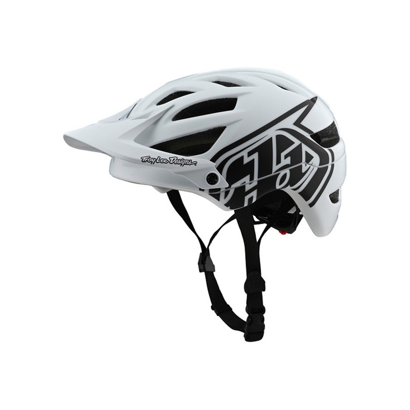 Troy Lee Designs A1 MTB Helmet – Drone – White-Black – 2020 White – Black X-Small