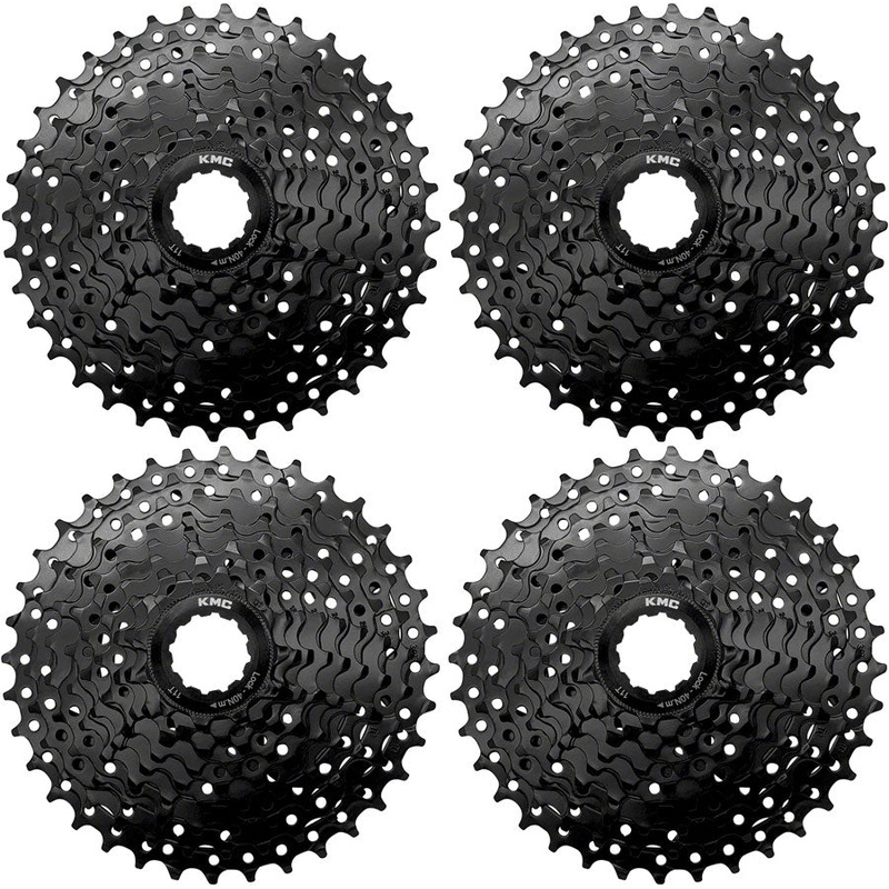 KMC REACT Cassette – 9-Speed 11-36t HG Driver Compatible Black 4 pk.