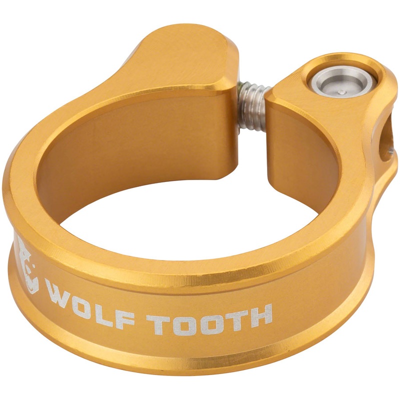 Wolf Tooth Seatpost Clamp – 31.8mm Gold