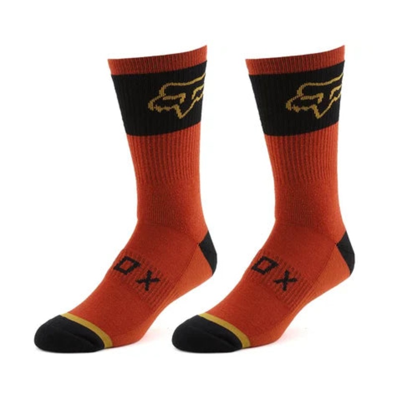 Fox Racing 8″ Defend Winter Sock – Copper Copper Small/Medium