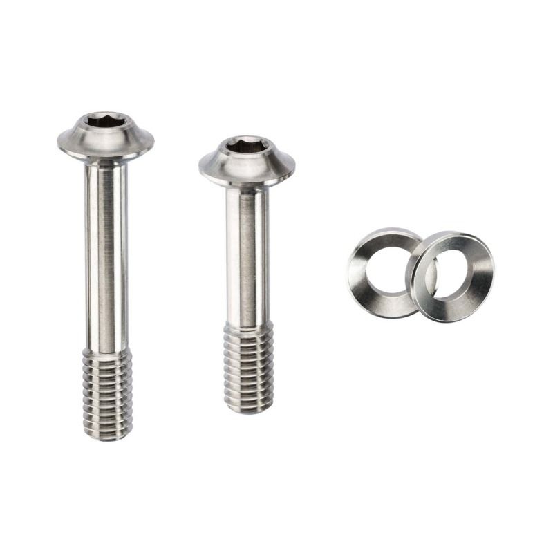 Trickstuff Caliper Bolts Spherical M6x33mm/39mm & Washers Ti