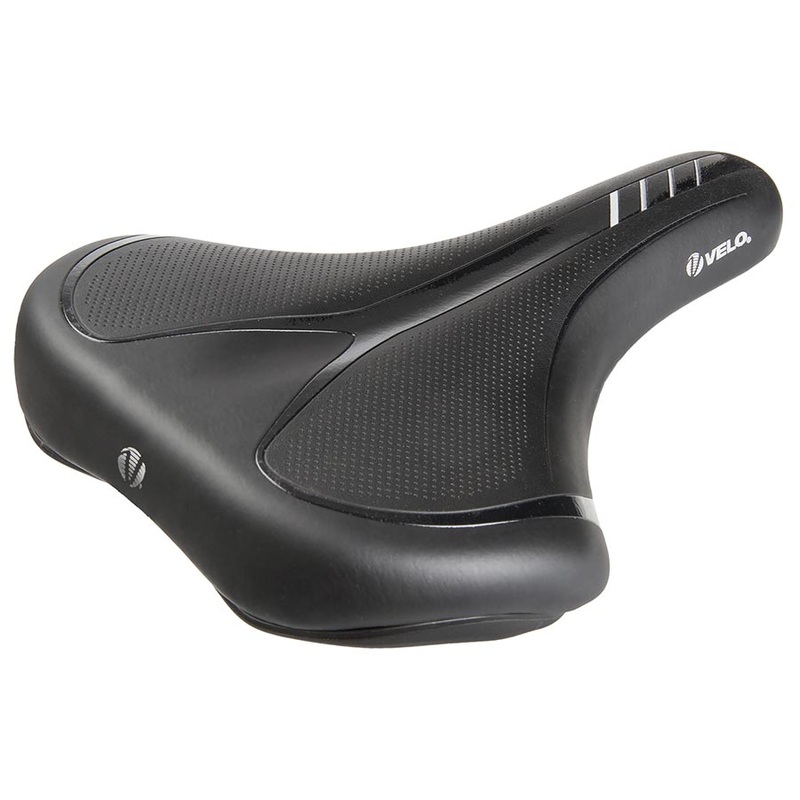 Bike Saddle Velo Fit Traveller 263 x 205mm, 451g, Black