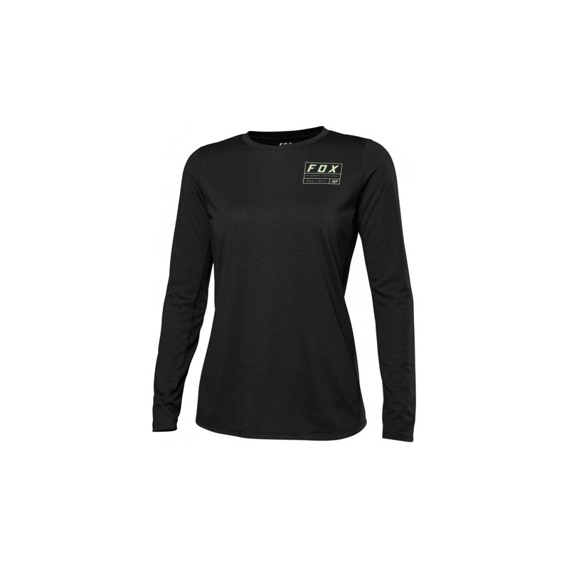 Fox Racing Ranger Dri Release Long Sleeve MTB Jersey – Womens – Black Black X-Small