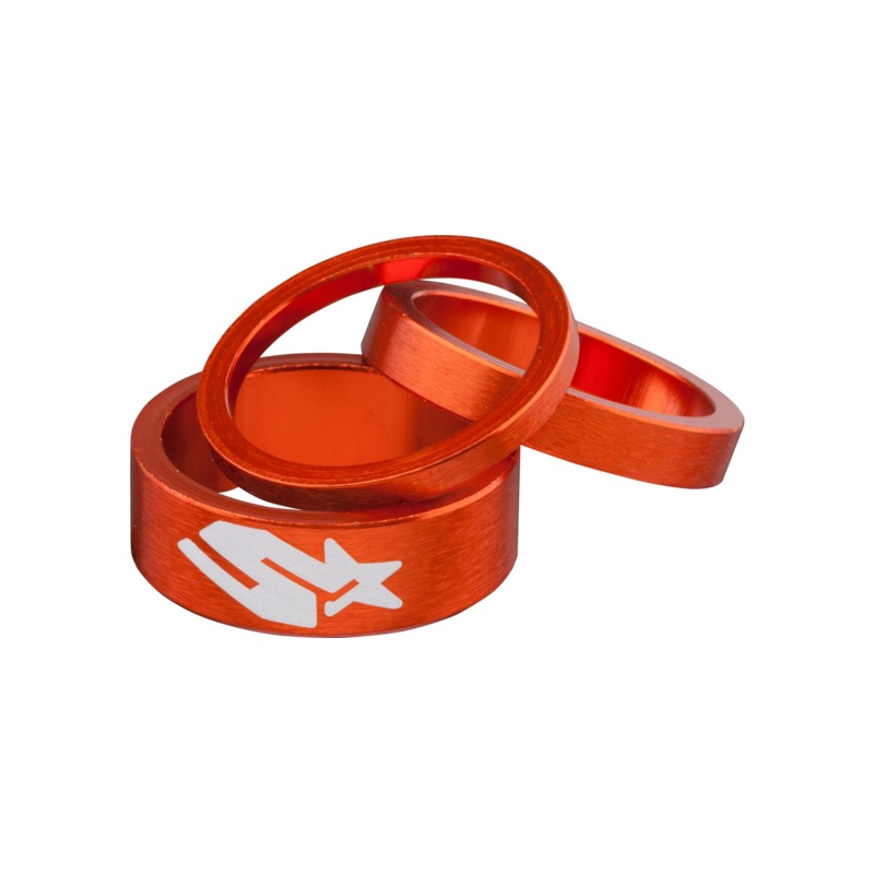 Spank Headset Spacer Kit – Orange Orange 1.1/8″