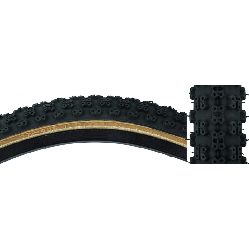 Sunlite MX3/C714 20 x 1.75 Clincher Wire TPI 60 Black/Skn Reflective BMX Bike