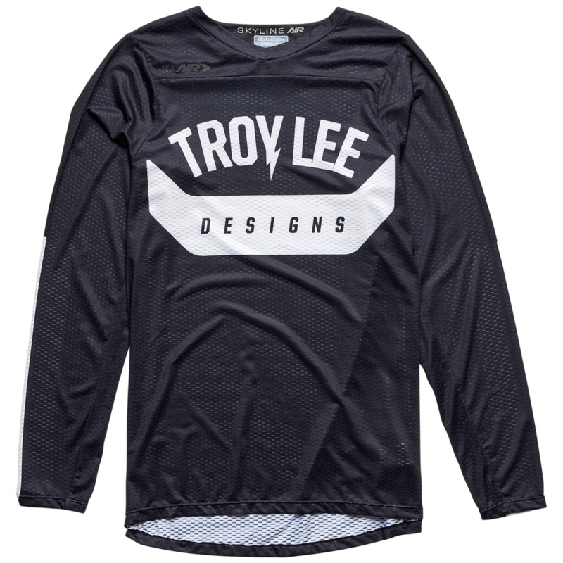 Troy Lee Designs Skyline Air Long Sleeve MTB Jersey – Air Core – Black Black Small
