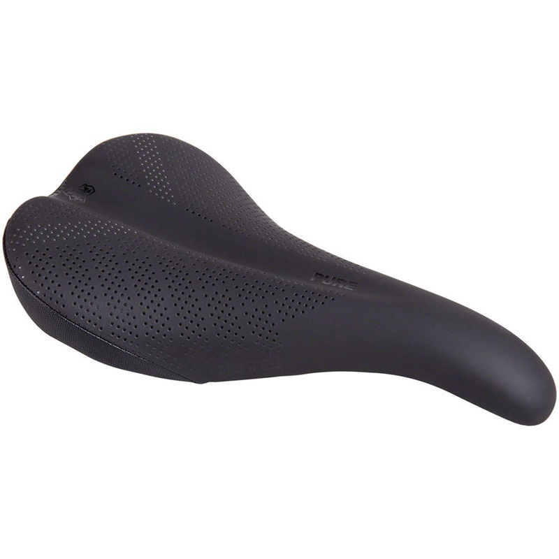 WTB Pure Saddle – Steel, Black, Medium