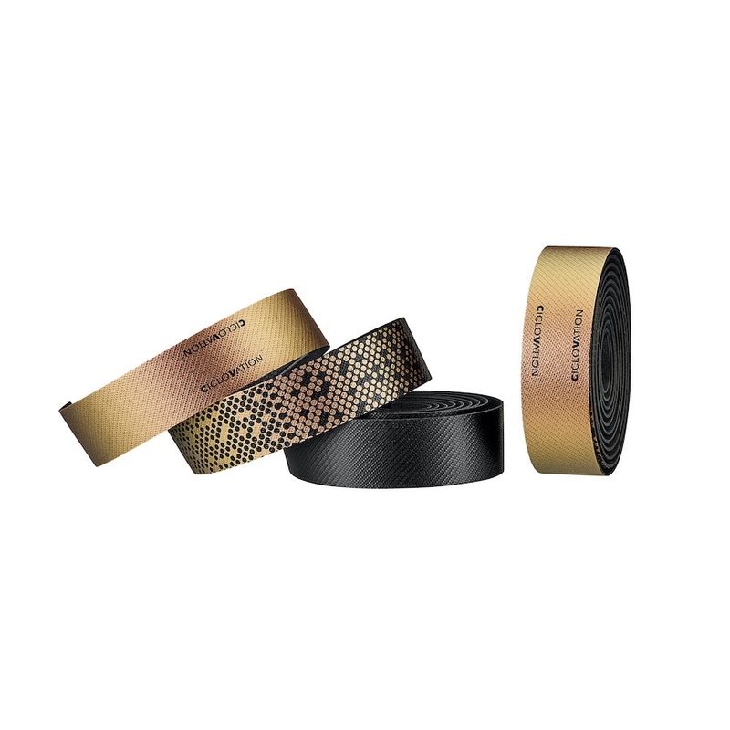 Ciclovation Seitex Chameleon Handlebar Tape  High-Performance Synthetic Leather, OrganicGel Padding, Anti-Slip Grip, Durable, Stylish Cycling Accessories Dawn Bronze