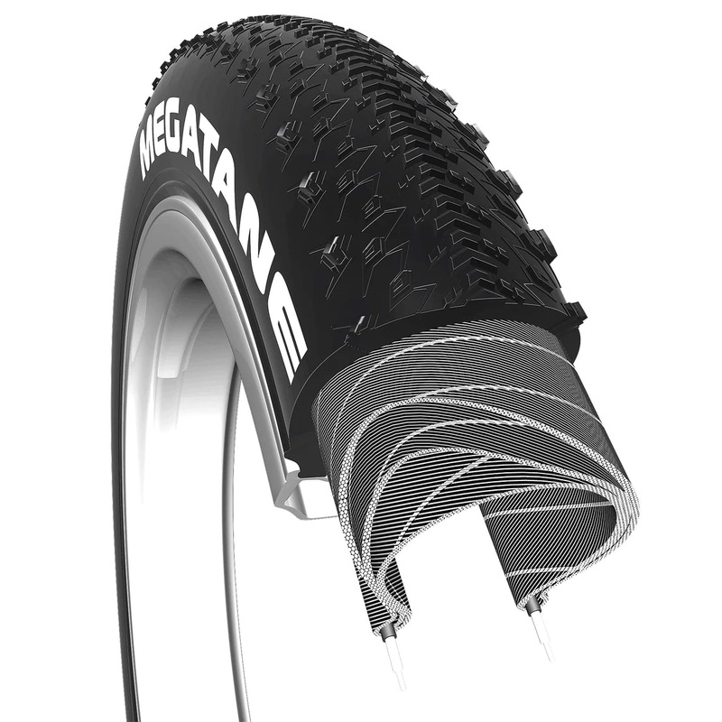 CST Tires Megatane 26″ Fat Tire Black 4.0″ Wire Bead