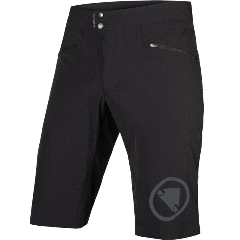 Endura SingleTrack Lite MTB Short – Black Black Small