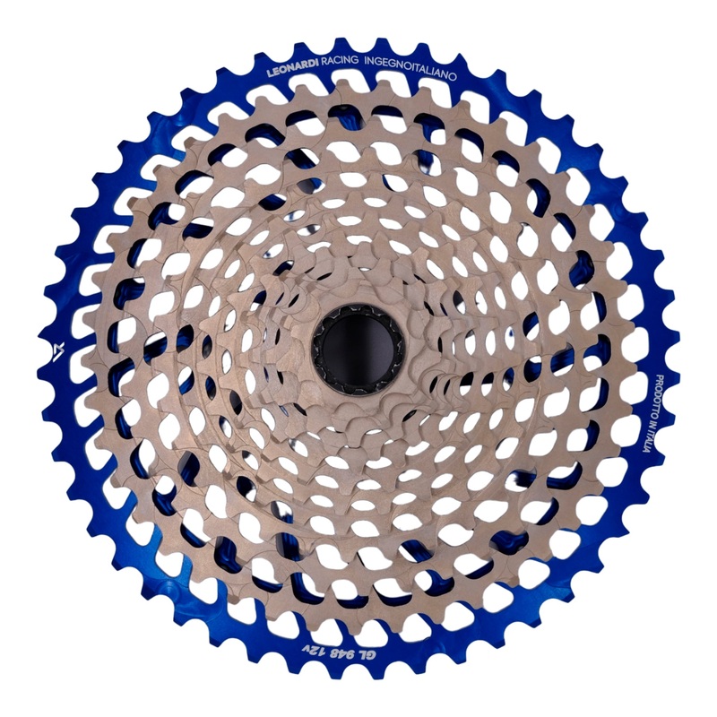 Leonardi General Lee 12sp Cassette 9-50t – Black/Blue