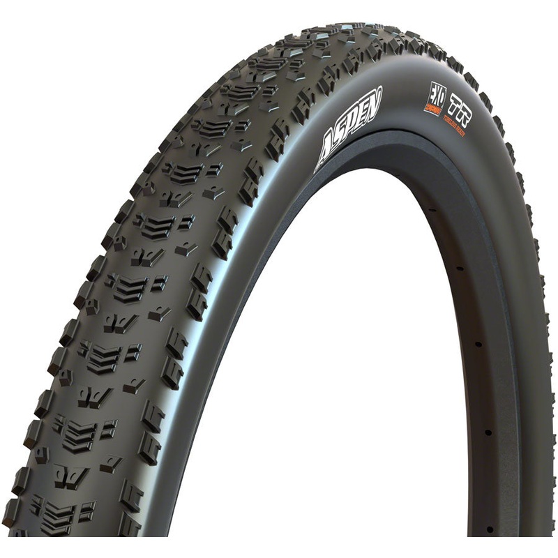 Maxxis Aspen Tire – 29 x 2.4, Tubeless, Folding, Black, MaxxSpeed, EXO, Wide Trail, E-25