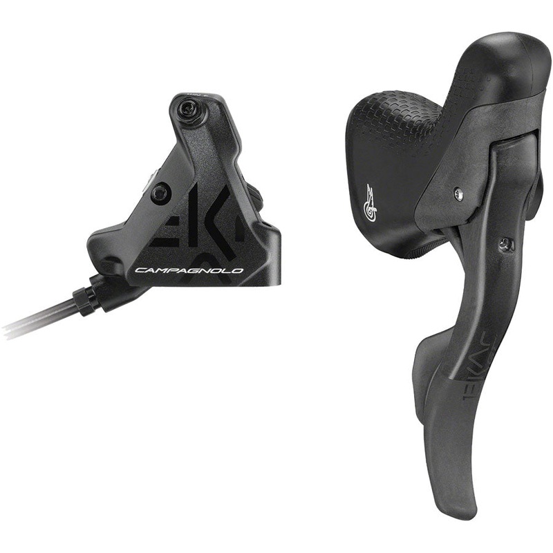 Campagnolo EKAR GT Ergopower Shift/Brake Lever Disc Brake Caliper – Right/Rear 13-Speed 140mm Flat Mount Hydraulic Caliper BLK