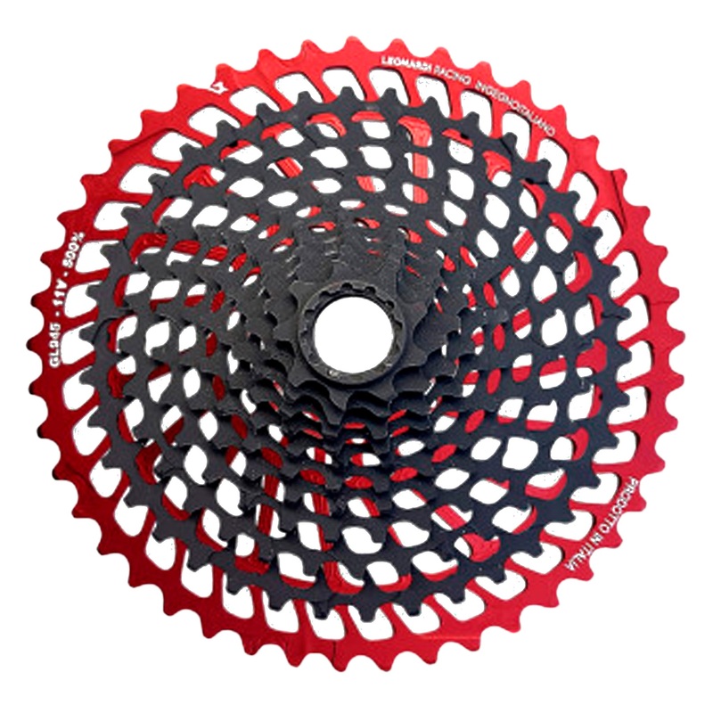 Leonardi General Lee 12sp Cassette 9-50t – Black/Red