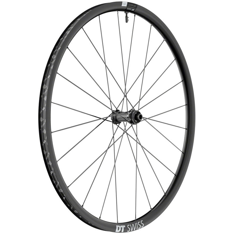DT Swiss GR 1600 Spline 25 Front Wheel – 700, 12 x100mm, Center-Lock, Black