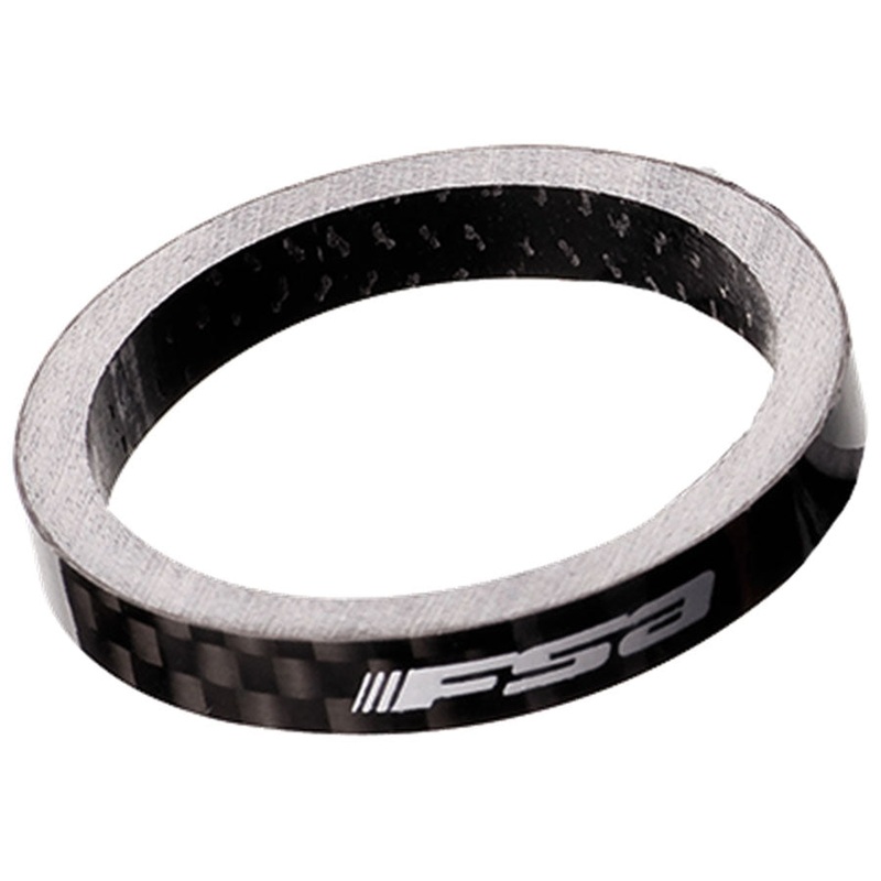 FSA Carbon Headset Spacer 1-1/8″ x 5mm – Black
