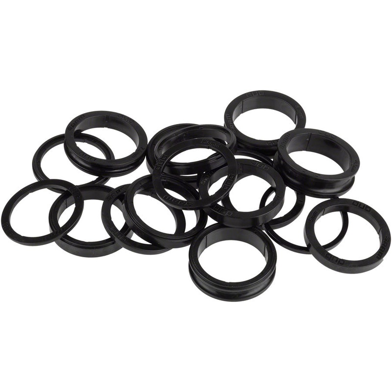 SRAM DUB MTB/Road V3 Bottom Bracket Spacer Kit – Includes DUB Spacers, 2 Standard BSA Spacers