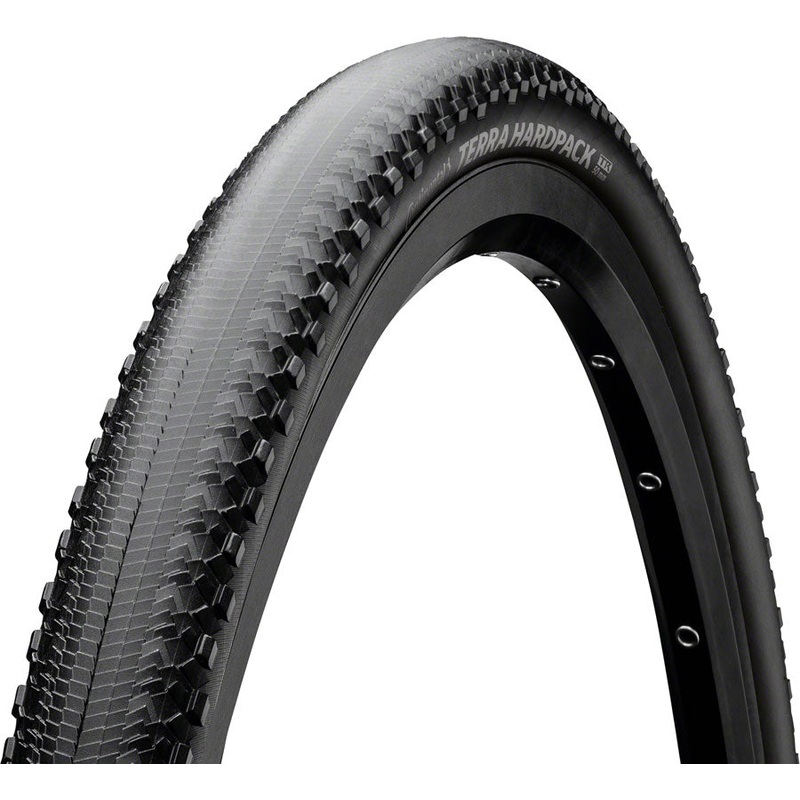 Continental Terra Hardpack Tire – 650b x 50, Tubeless, Folding, Black, PureGrip, ShieldWall System