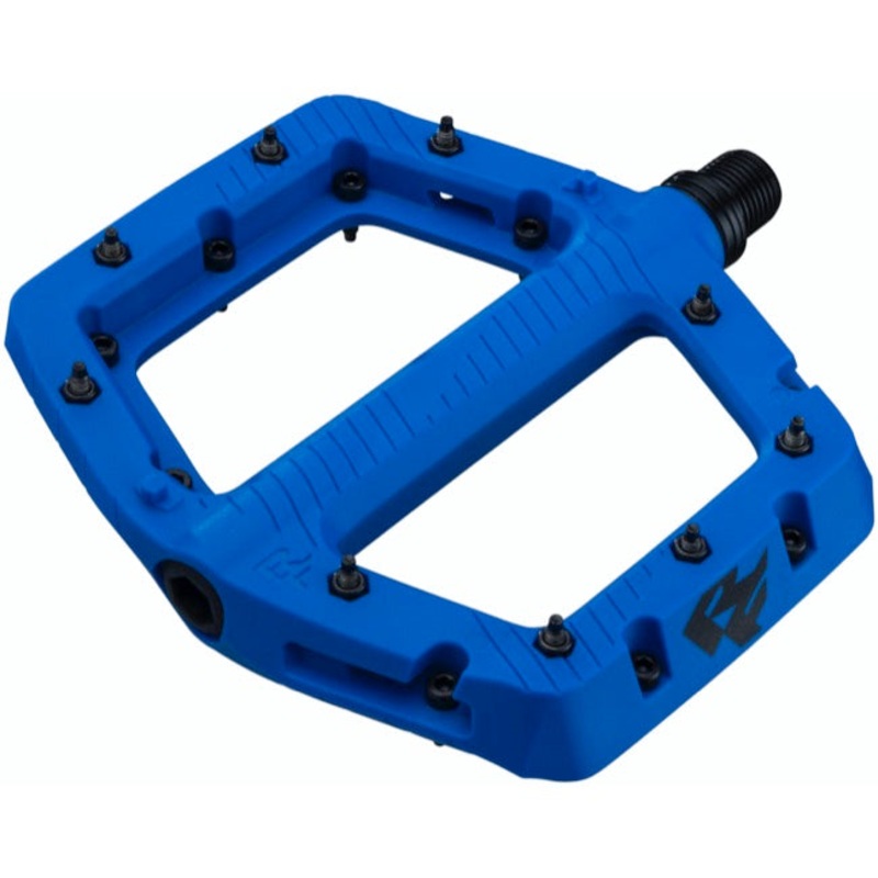 Race Face Chester Flat Pedals – Large – Blue Blue