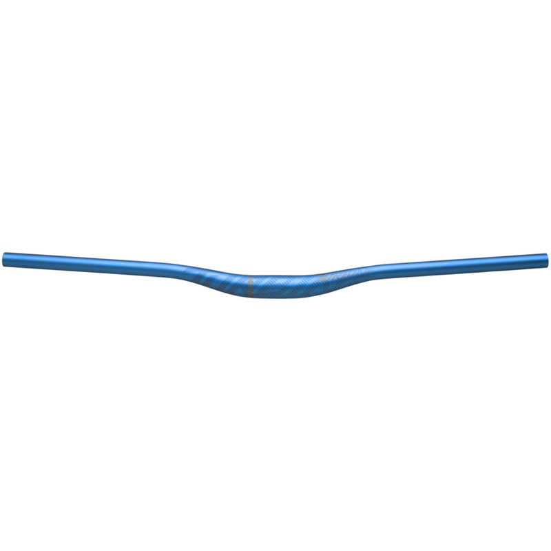 RaceFace Turbine Handlebar – Aluminum, 800mm, 20mm, 35.0, 8 Deg, Blue