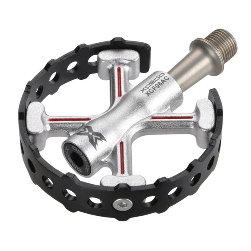 Xpedo TRVS 6 Flat Pedals – Black Black