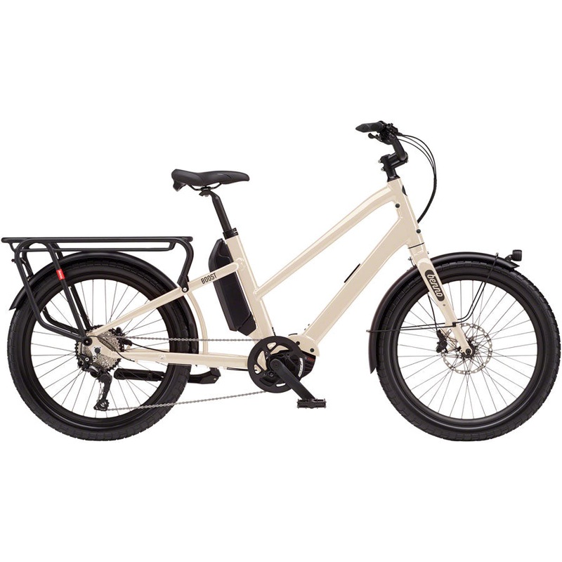 Benno Boost E Class 3 Etility Ebike – Bosch Performance Line Sport 400Wh Step-Through Bone Gray One Size