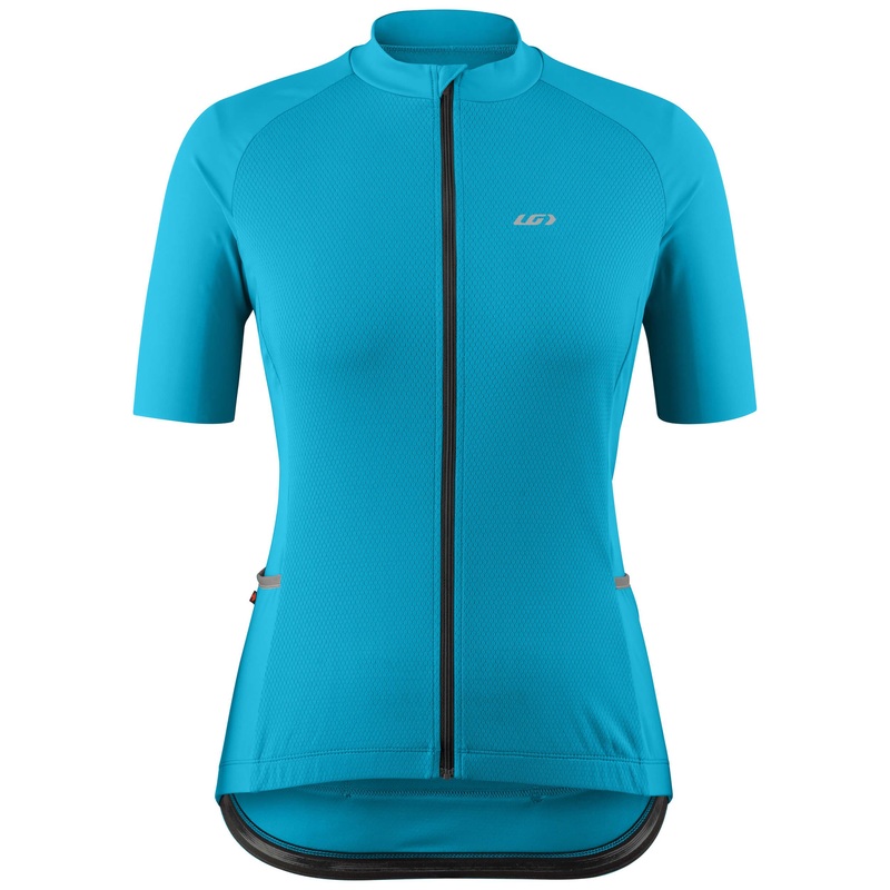 Louis Garneau Beeze 4 Short Sleeve Road Jersey – Womens – Blue Hawaii – 2022 Blue Hawaii X-Small