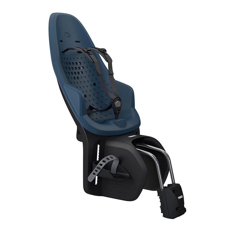 Thule Yepp 2 Maxi Frame Mount, Baby Seat, Seatpost, Majolica Blue, Blue