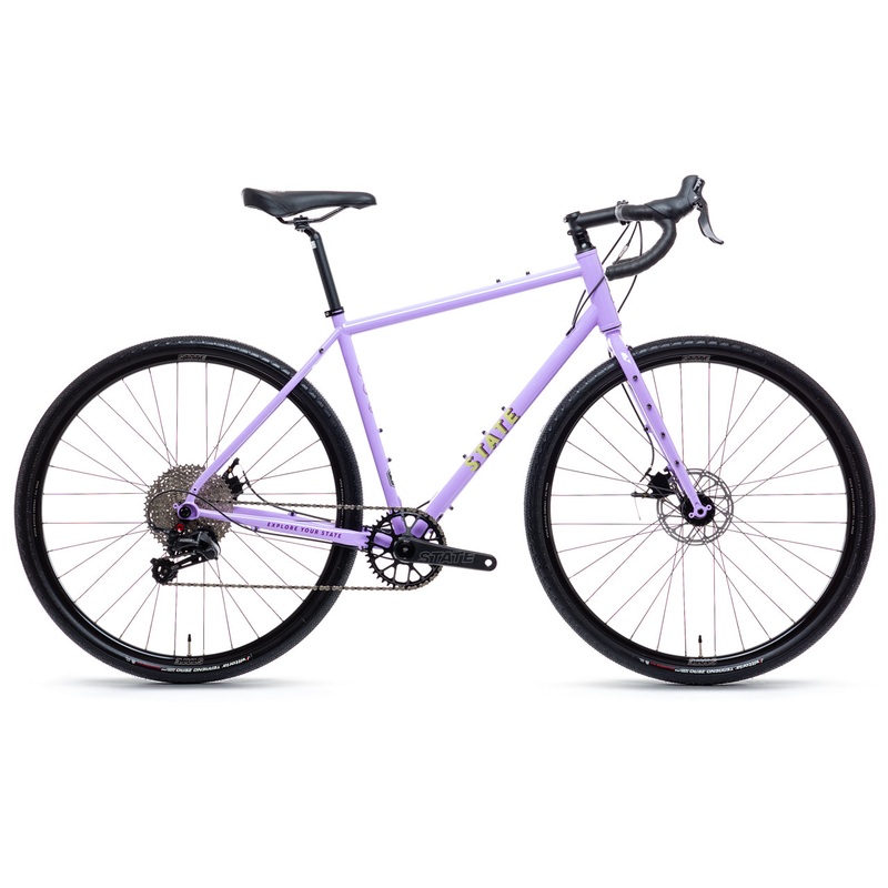 4130 All-Road – Arroyo Lilac (12 Speed / UDH) Extra Small ( Riders 5’1″ – 5’6″) 650b
