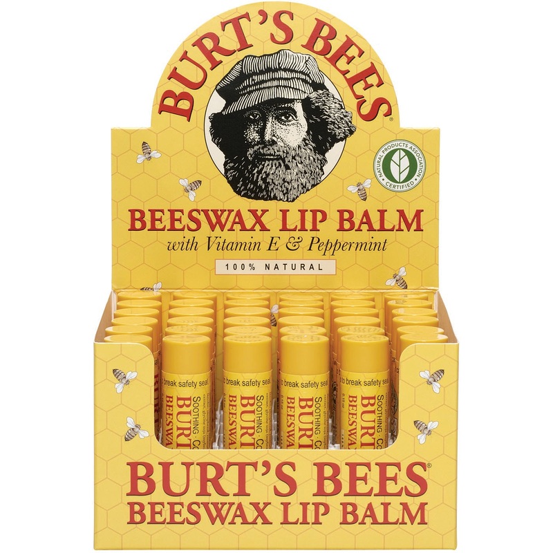 Burt’s Bees Lip Balm Collection  Nourishing, Moisturizing Beeswax & Vitamin E Lip Care for Soft, Smooth Lips in Various Flavors BEESWAX
