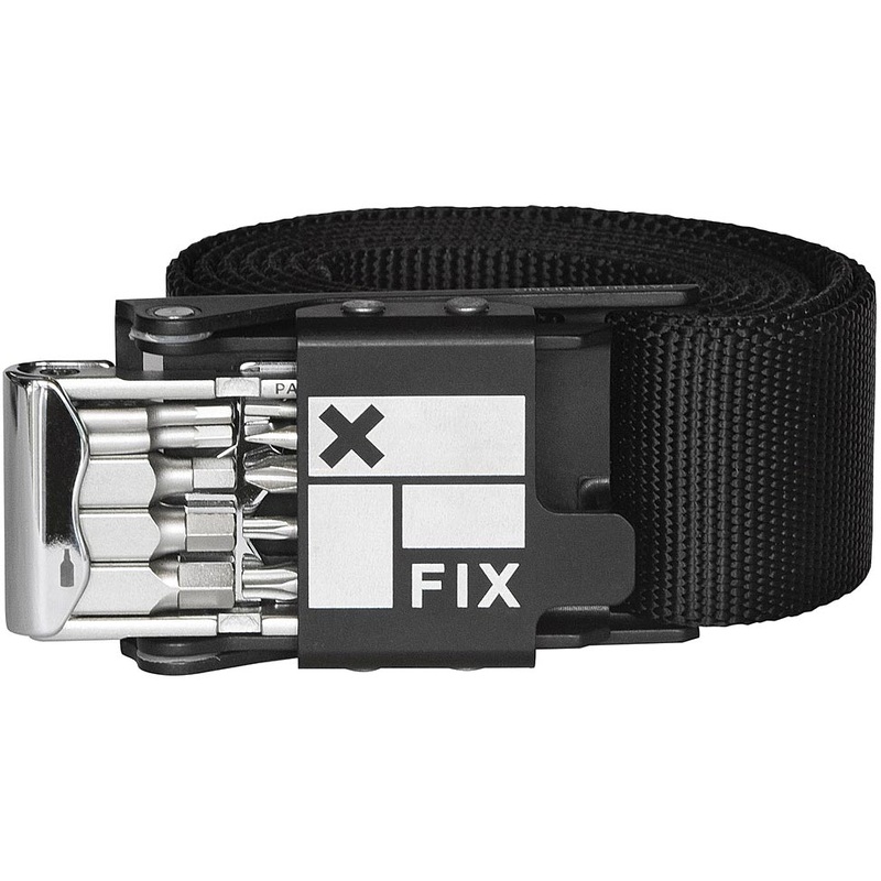 Fix Manufacturing All Time Belt Collection  High-Quality Nylon Webbing Tool Belt with Cam Buckle & Payload Pocket for Cyclists MEDIUM