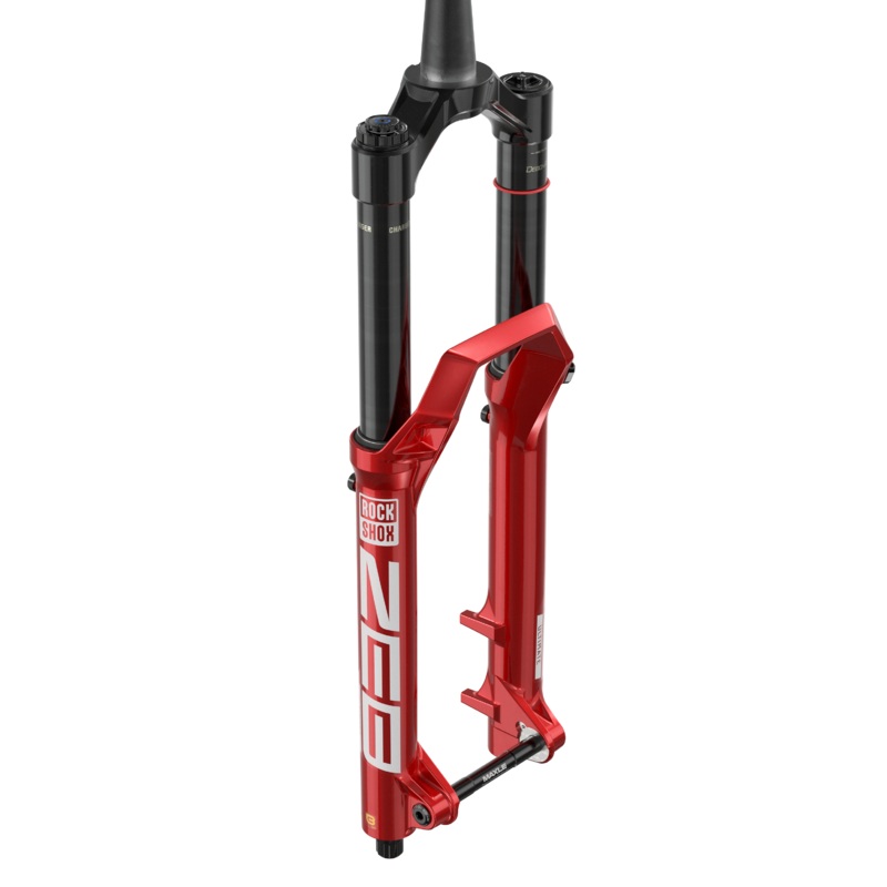 RockShox ZEB Ultimate Charger 3.1 RC2 Suspension Fork – 27.5″, 180 mm, 15 x 110 mm, 44 mm Offset, Red, A3