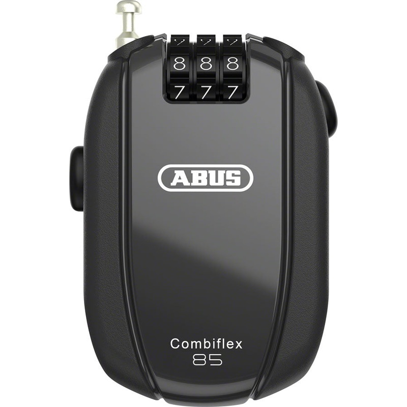 Abus Combiflex Break Retractable Combo Lock – 85cm, Black