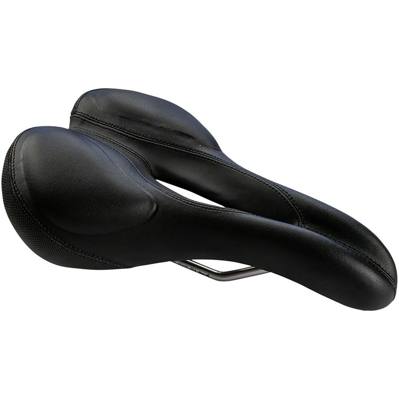 Bike Saddle Planet Bike A.R.S. Standard – Black 150mm Width Steel Rails Gel Pads