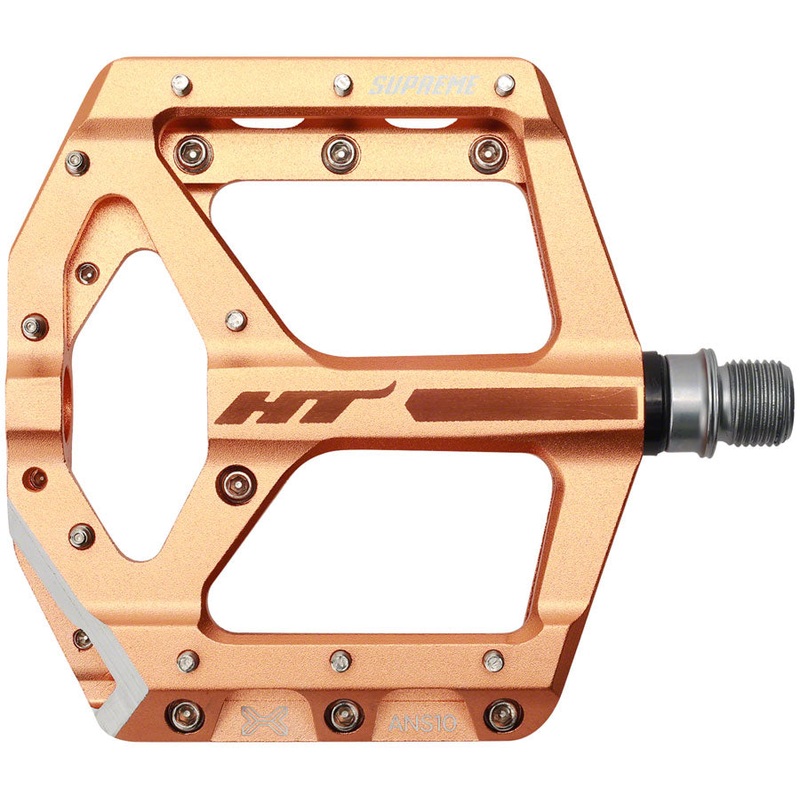 HT Components ANS10 Pedals – Platform, Aluminum, 9/16″, Rose Gold