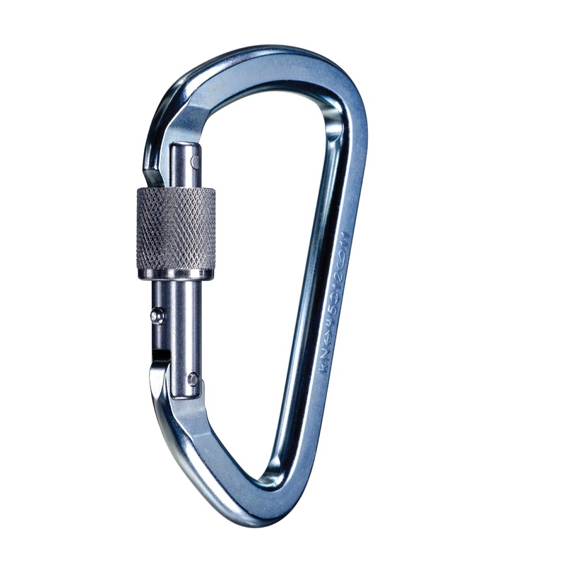 Premium SMC Lite Alloy Steel Carabiners  Durable, High-Strength Locking Hardware with Stainless Steel Components & NFPA-rated Performance BRIGHT