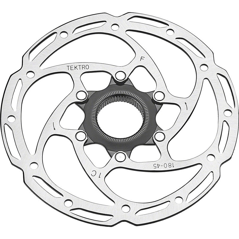 Tektro TR180-45 Disc Brake Rotor – 180mm, Center-Lock, 2.3mm Thickness