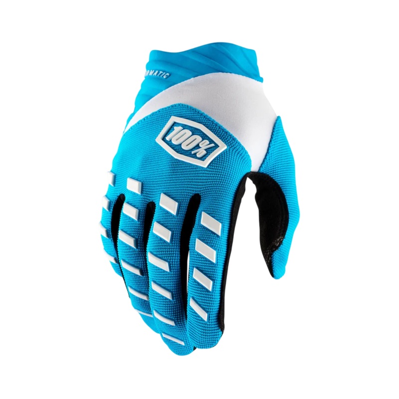 100% Airmatic Glove – Blue Blue Small
