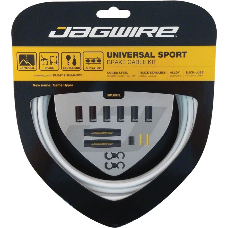 Jagwire Universal Sport Brake Cable Kit White