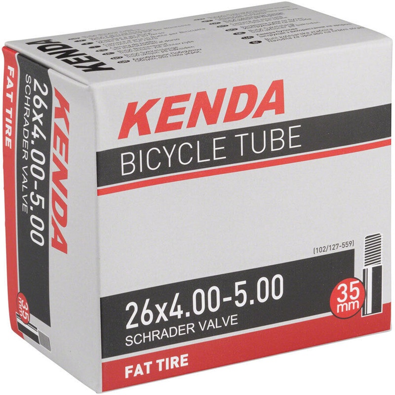 Kenda Butyl Tube 26 x 4.0-5.0″ SV – Each