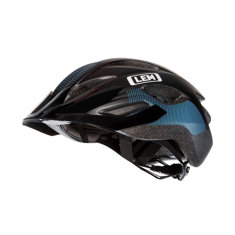 LEM Boulevard Commuter Bike Helmet – Blue-Black Blue – Black Small