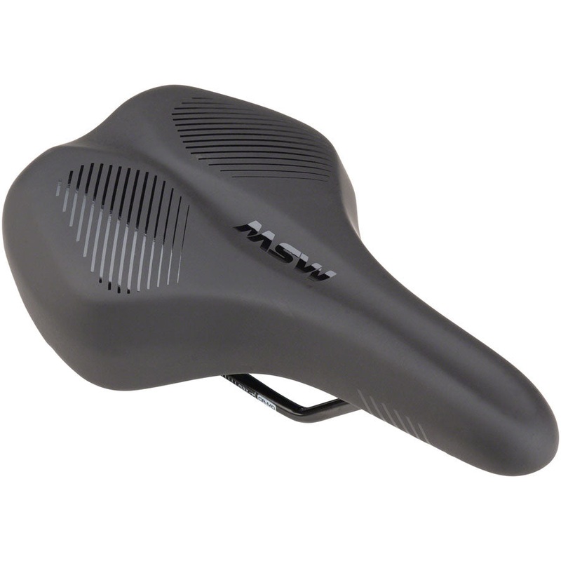 MSW SDL-164 Spin Fitness Saddle – Chromoly Black