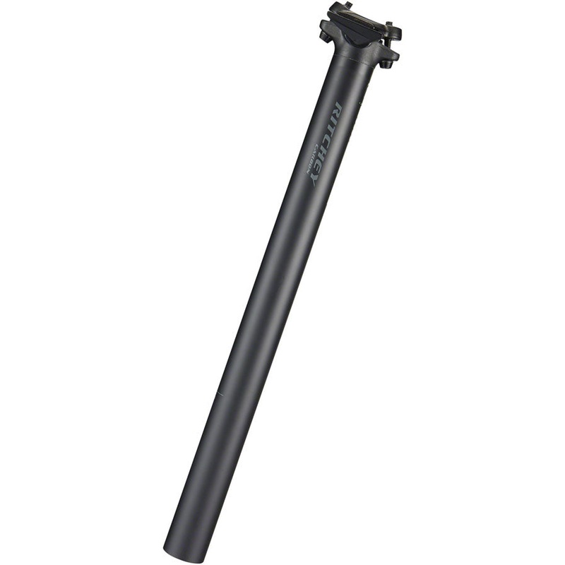 Ritchey Comp Zero Carbon Seatpost: 30.9mm, 400mm, Black