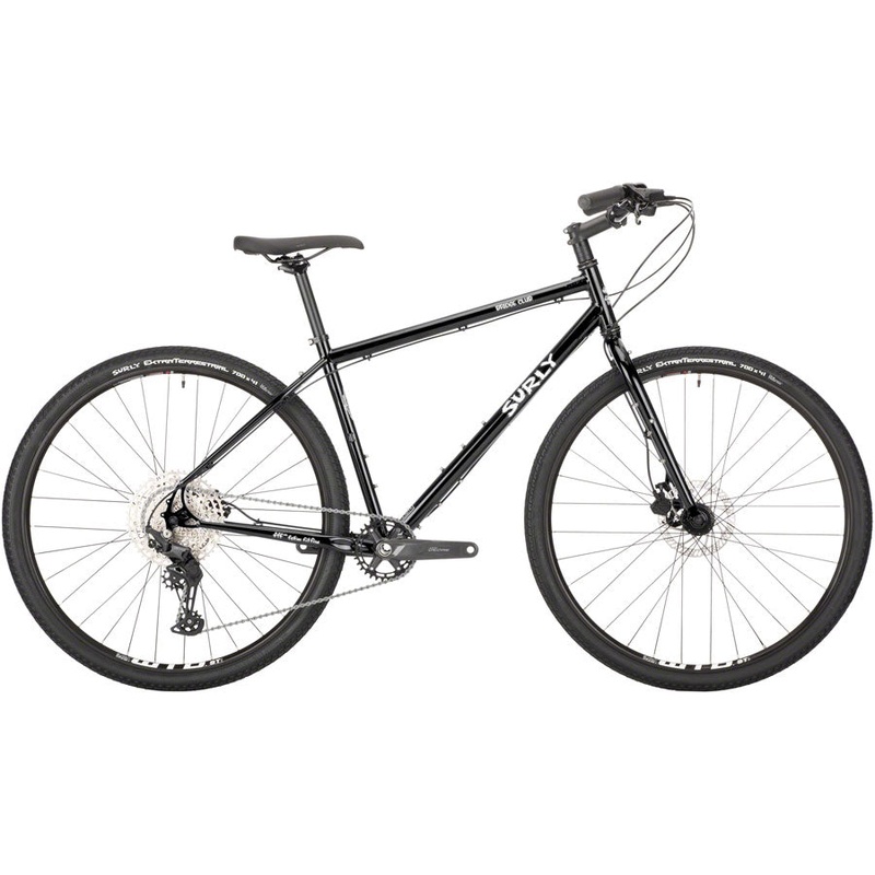 Surly Bridge Club 700c Bike – 700c, Steel, Black, X-Small