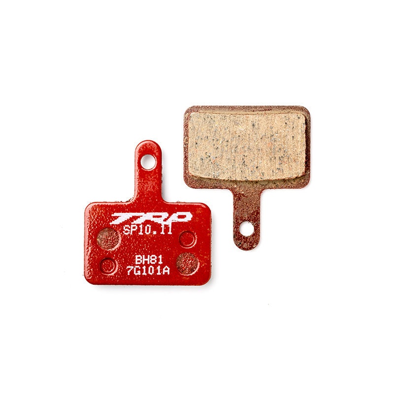 TRP 2-Piston Brake Pads – Semi-Metallic Red Fits: Hylex PM, HY/RD, Spyre, Spyke