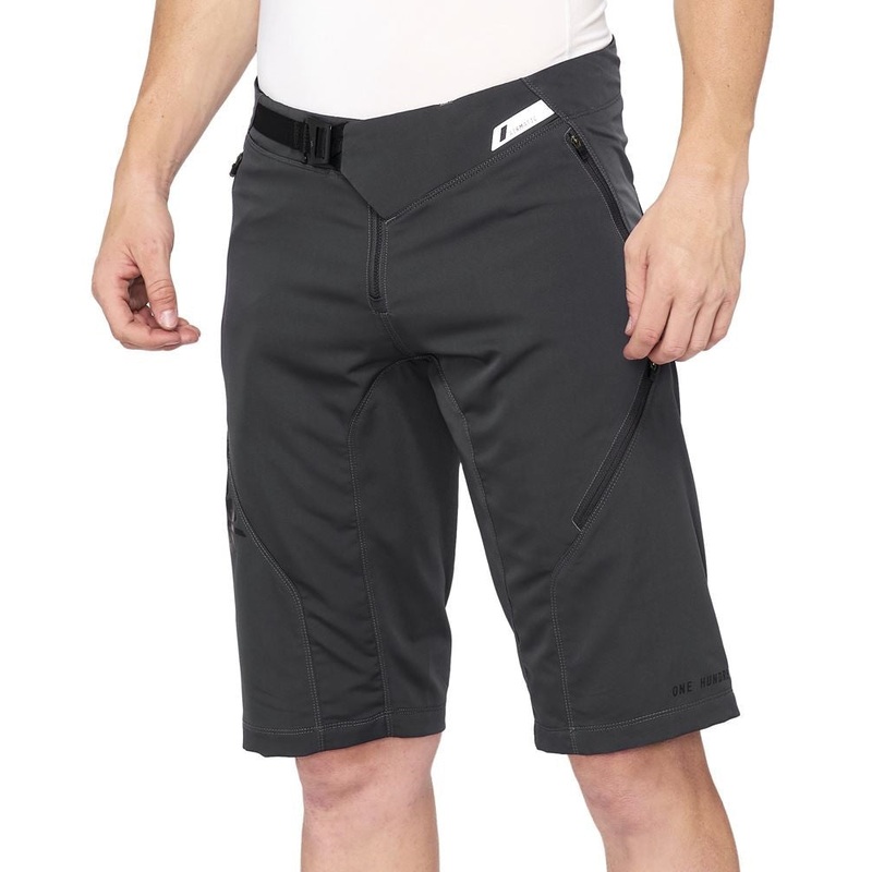 100% Airmatic Short – Charcoal Charcoal 28″