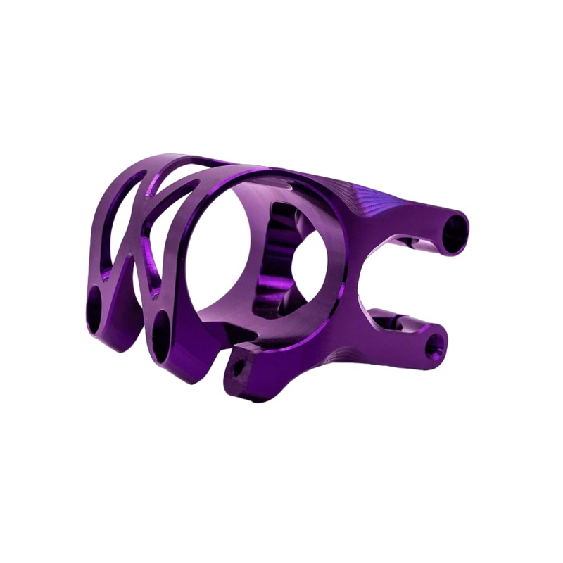 5DEV 2 Bolt Titanium Stem, 35mm Clamp, Purple 32