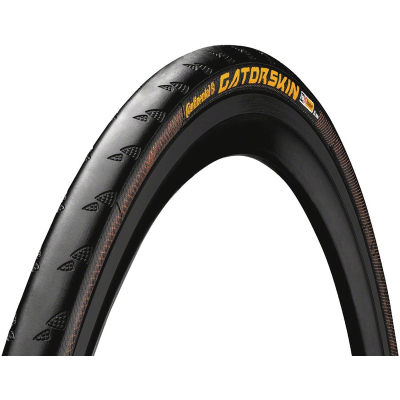 Continental Gatorskin Tire – 700 x 23, Clincher, Folding, Black, PolyX Breaker